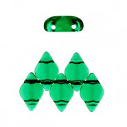 Matubo GemDuo Beads 8x5mm Emerald